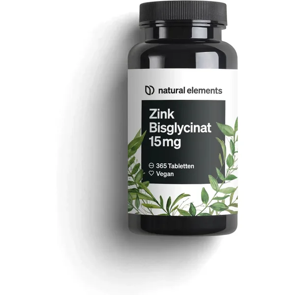 natural elements Zinc Bisglicinato 15 mg