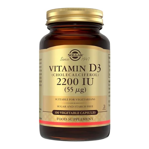 Solgar Vitamina D3 2200 UI