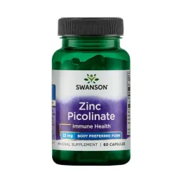 Swanson Picolinato de Zinc 22 mg